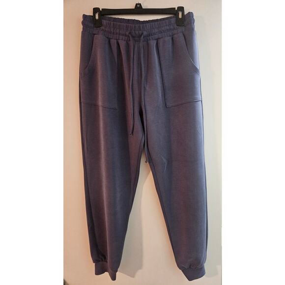 NWT $88 Thrive Société Patch Pocket Joggers In Indigo Size M - Picture 4 of 8
